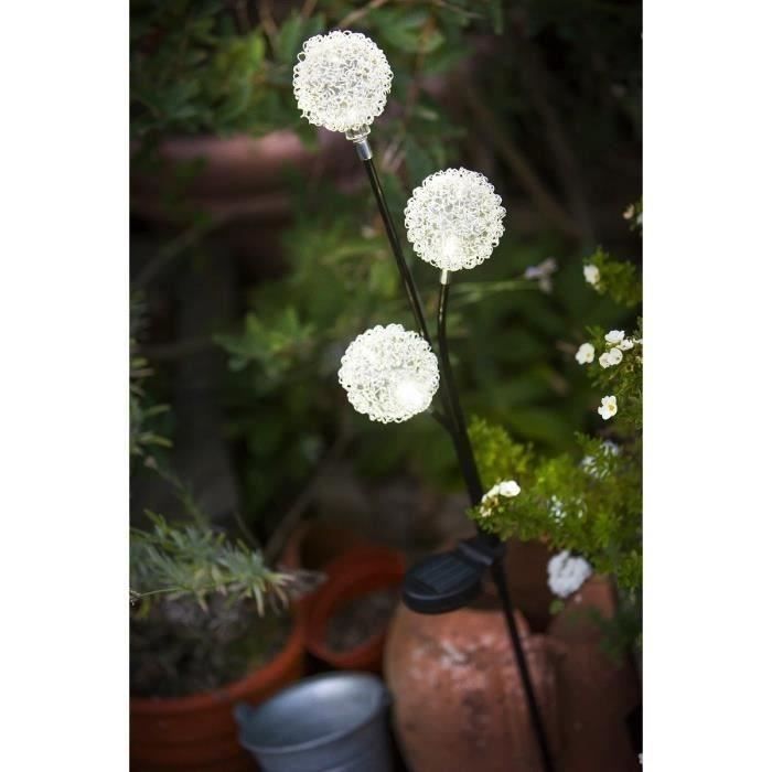 GALIX Lanterne solaire 3 boules