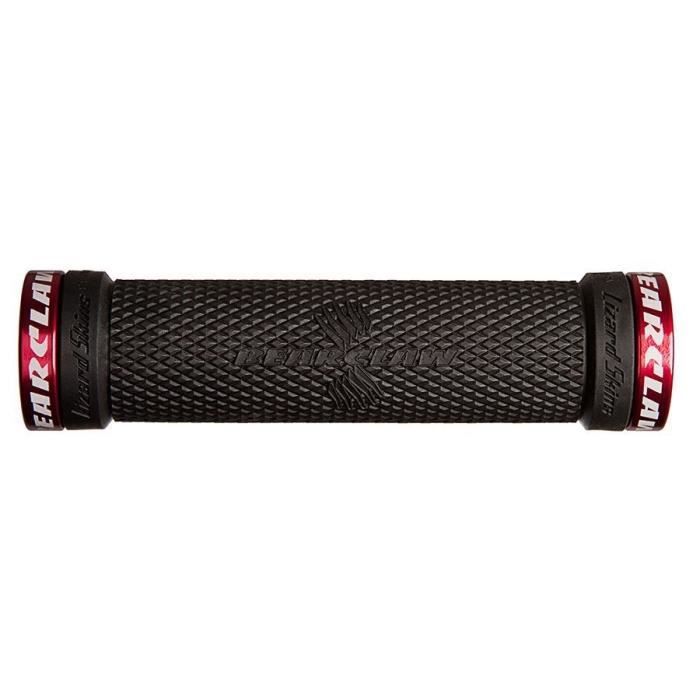 LIZARD SKINS Lock-On Bearclaw Poignées de guidon VTT - Noir