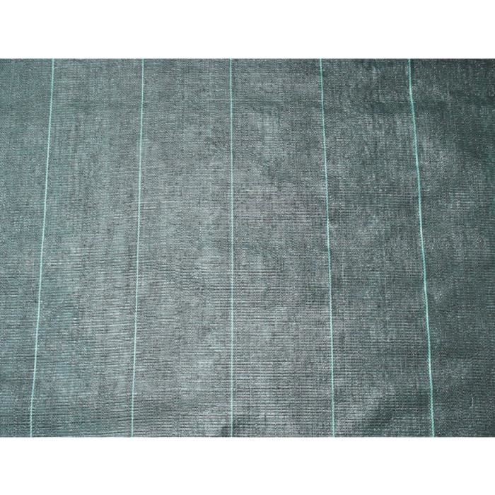 Toile de paillage, 100 g/m², 2 x 5 m