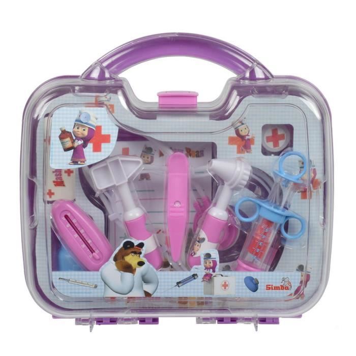 MASHA & MICHKA Simba Malette Docteur + Accessoires