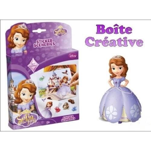 PRINCESSE SOFIA Stickers avec deux décor