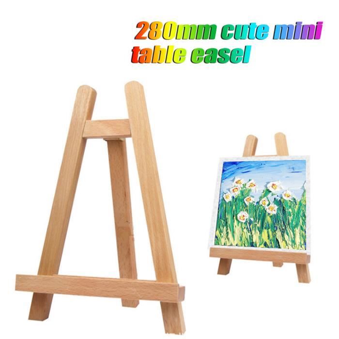 Aibecy Mini Chevalet De Table Chevalets En Bois Hêtre Artiste Cadre