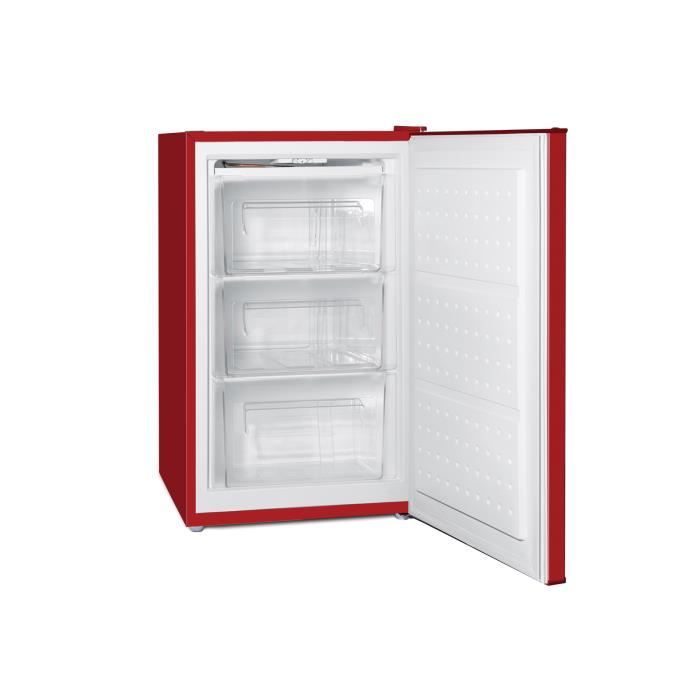  FZ0805-RD Congélateur, 80 L, Classe énergétique1