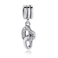 Charm's MERRILL Charms Argent 925 Élégant Brillant Charms Charm's MERRILL Charms Argent 925 Élégant Brillant Charms
