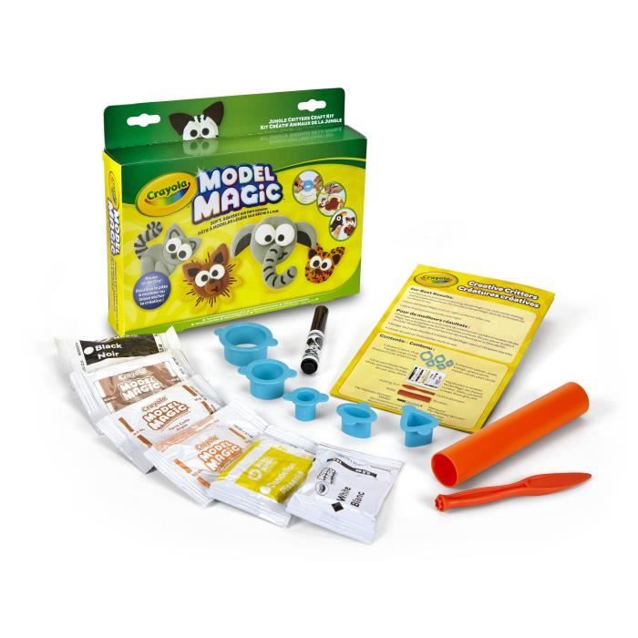 CRAYOLA Kit Animaux De La Jungle Model Magic