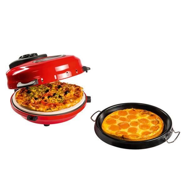 DOMOCLIP DOC119 Four à pizza et à tarte électrique - Rouge