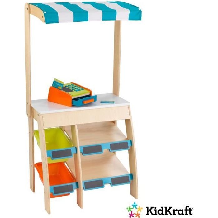 KIDKRAFT Étal de Marchand - Epicerie en bois