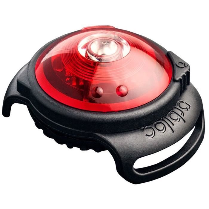 ORBILOC Lumière de sécurité - Rouge - Pour chien