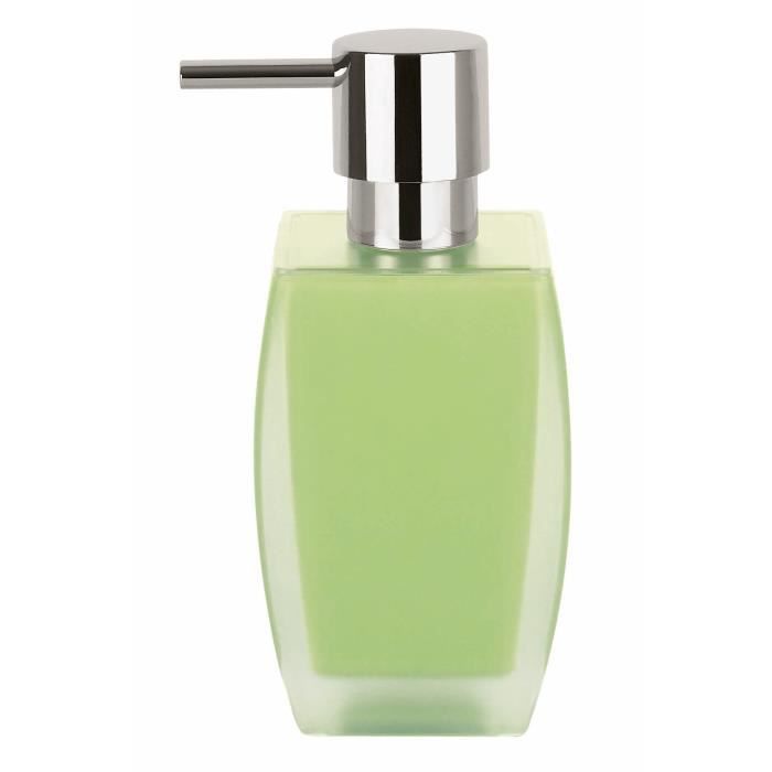 SPIRELLA Distributeur de savon Freddo - 15x7x7cm - Vert clair