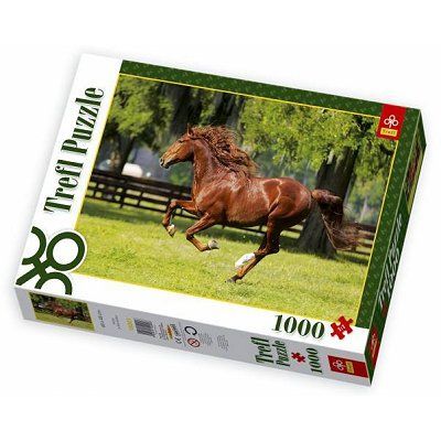 Puzzle 1000 pièces   Cheval au galop   Achat / Vente PUZZLE Puzzle