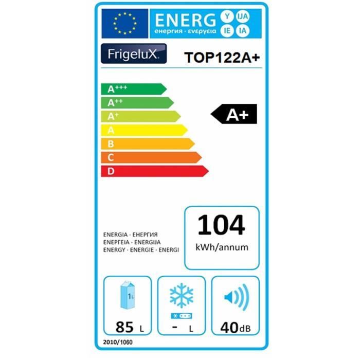  TOP 122A+ - Réfrigérateur table top2