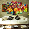 peinture sur toile 5 parties
