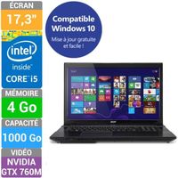 ORDINATEUR PORTABLE ACER Portable Gamer Aspire V3-772G ORDINATEUR PORTABLE ACER Portable Gamer Aspire V3-772G