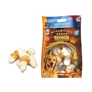 NOBBY Lot de 2 Snacks poulet os noué enrobé pour chien 113g