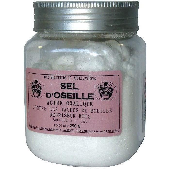 Acide oxalique en boite - 250 g