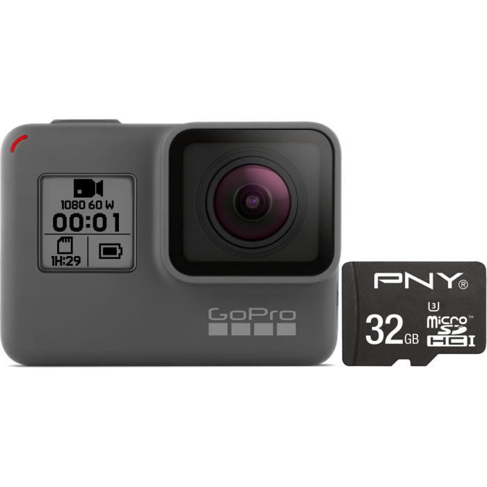 GO PRO HERO 2018 écran tactile + Carte Mémoire Micro SDXC 32 Go