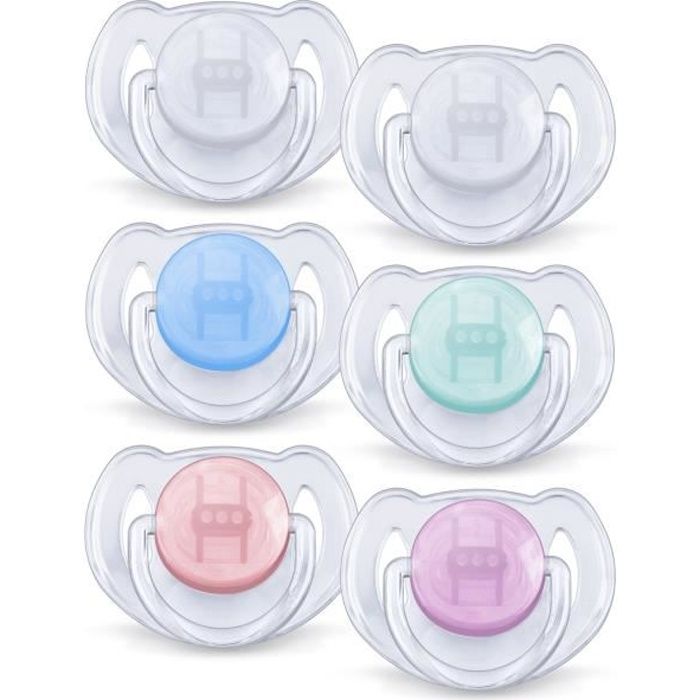 AVENT 2 Sucettes Orthodontiques Classic SCF17018
