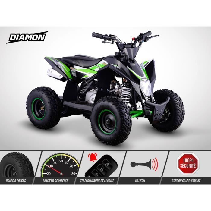 Kit Plastique Pour Quad/ATV Enfants 50-110 Cm³ - Noir - HMParts