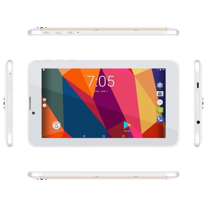 Tablette Tactile 7 Pouces 3G Android 7.0 Quad1