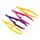 4 pcs/ensemble Enfants Enfants En Plastique Pinces