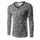 Tee Shirt Manche Longue Homme Marque Slim Fit Leop