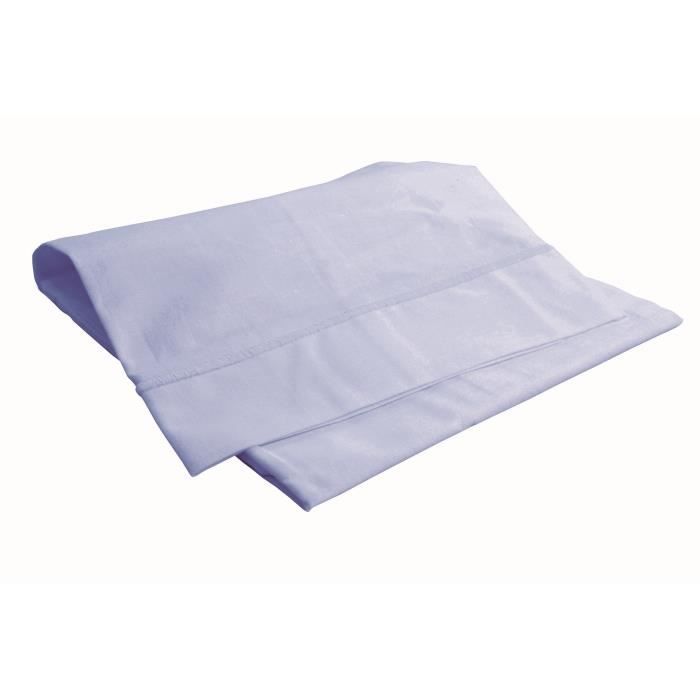 DOUX NID Drap plat - Ciel - 120x180 cm