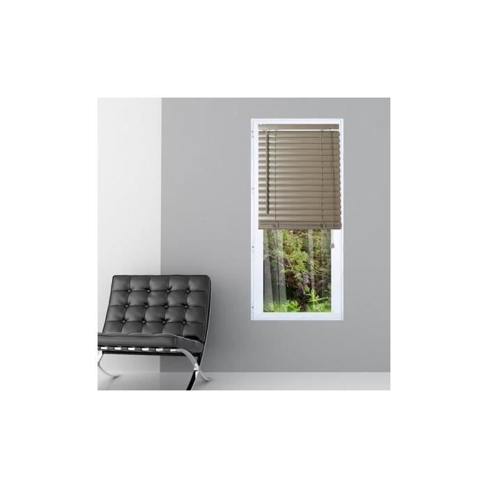 Store Vénitien Vinyle Cappuccino 50cm x 220cm Achat