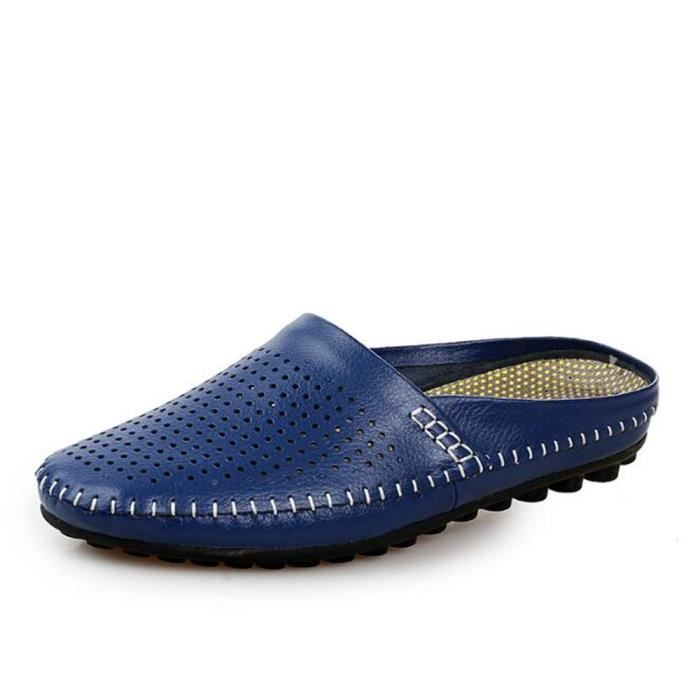 Réseau Léger Mode Été Ultra Confortable Chaussures Respirant Homme Chaussure Sandale Qualité Occasionnels Meilleure Cuir 5j4LR3Aq
