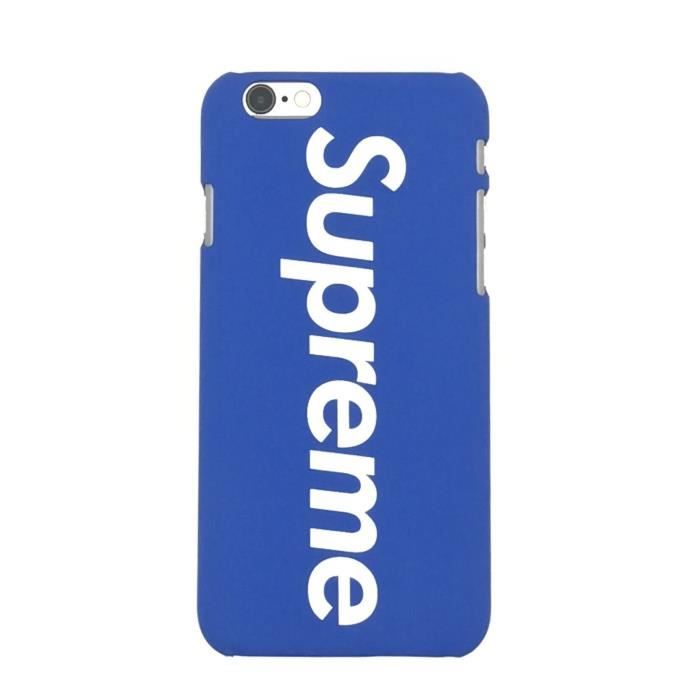 Supreme Coque Apple Coque Iphone 6 6s Bleu Achat Coque Bumper