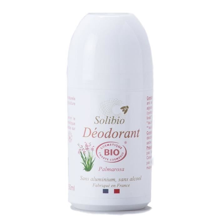 SOLIBIO Déodorant - Palmarosa - Bio - 50 ml