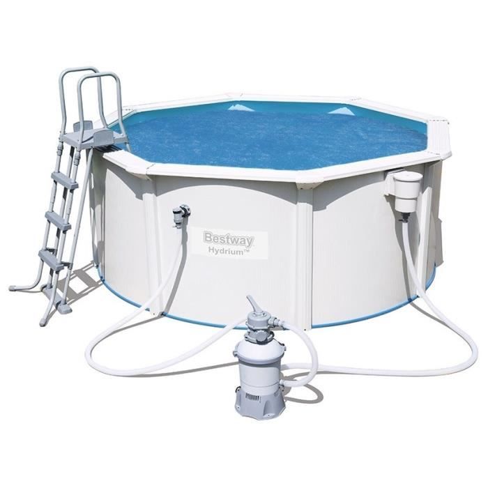 BESTWAY Bâche solaire pour Steel Wall Pool ronde 305x120cm - Ø295cm
