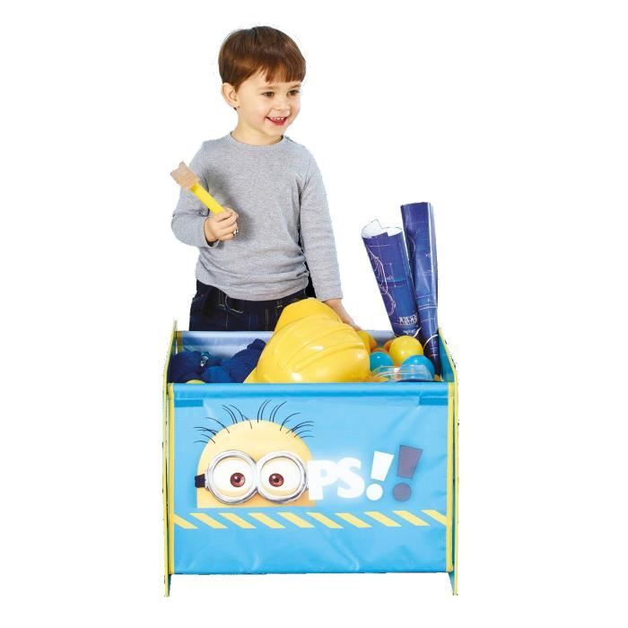 LES MINIONS Coffre à Jouet en tissu