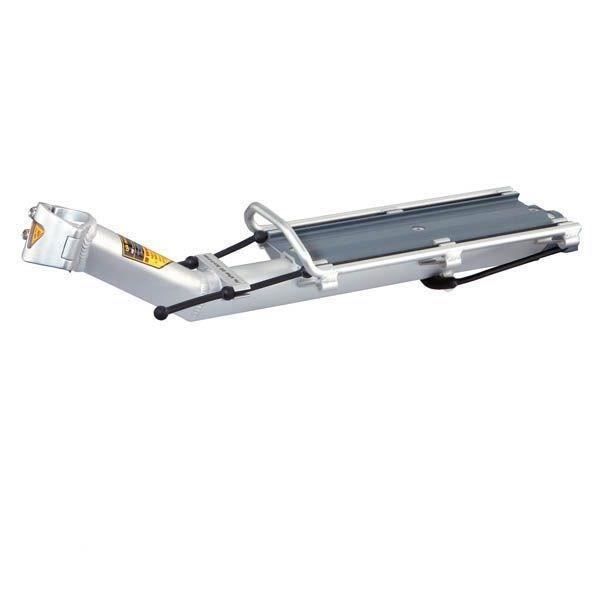 TOPEAK Porte bagage Rx Beamrack V-Type - Charge max 7 kg - Aluminium - Gris