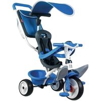 TRICYCLE SMOBY Tricycle Baby Balade Roues Silencieuses Bleu TRICYCLE SMOBY Tricycle Baby Balade Roues Silencieuses Bleu