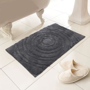 TAPIS DE BAIN  Tapis-Tapis de bain luxueux - coton doux - motif c
