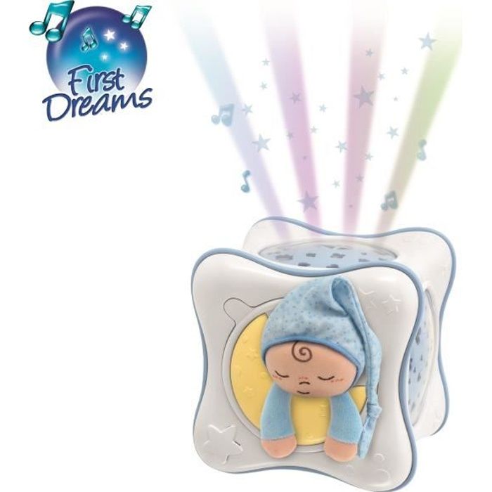 chicco cube veilleuse arc en ciel bleu bleu - achat / vente mobile