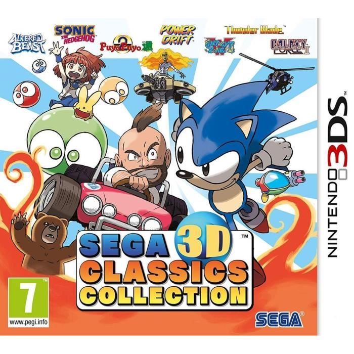 Sega 3D Classics Collection Jeu 3DS