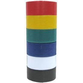 Lot de 6 rouleaux adhesifs - Couleurs assortis