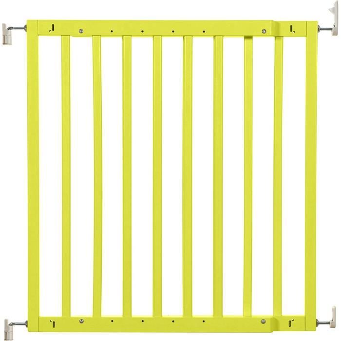 BADABULLE Barrière de sécurité enfant Color Pop - Jaune