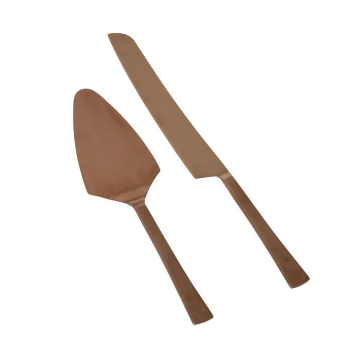 SP Set de pelle et couteau à tarte Host - Or rose
