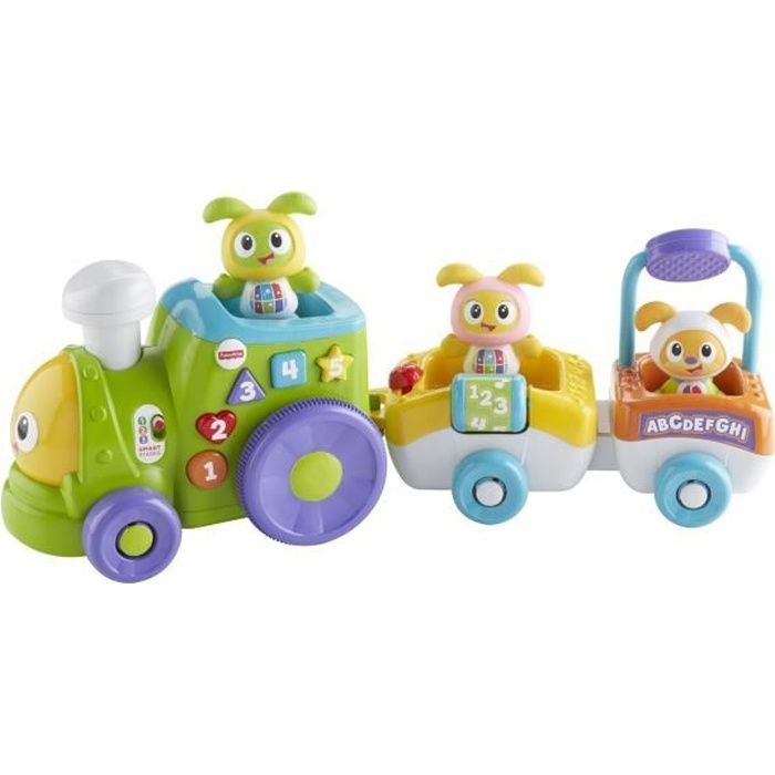 FISHER-PRICE - Le Train de Bebo et ses Amis - 6 mois et +