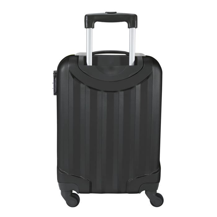 SAVEBAG Valise de cabine 4 roues CYBORG - 29L - Gris / Multicolore