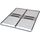 SEDAC cadre à lattes OPTIZONES 160x200 - 2places -