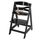 Chaise haute en bois Sit Up III Noir