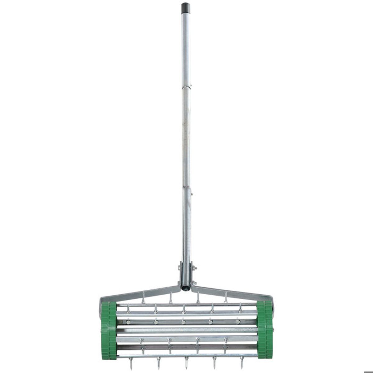 Aérateur de gazon/pelouse pour jardin à rouler poignée télescopique ...