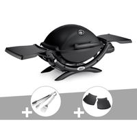 BARBECUE Barbecue gaz Weber Q 1200 + Kit Ustensile + Plan t BARBECUE Barbecue gaz Weber Q 1200 + Kit Ustensile + Plan t