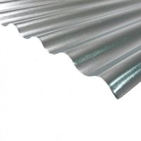 BARDAGE - CLIN Plaque acier galvanisé petite onde - L: 2.5 m - l: BARDAGE - CLIN Plaque acier galvanisé petite onde - L: 2.5 m - l: