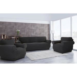 HOUSSE DE CANAPE Housse de Canapé 3 places + 2 housses de fauteuil 