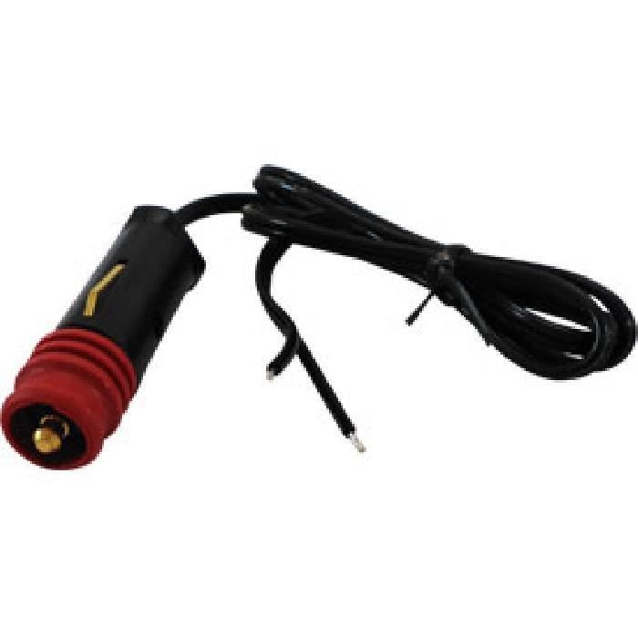 Prise allume-cigare avec 2 embouts - 12-24 V