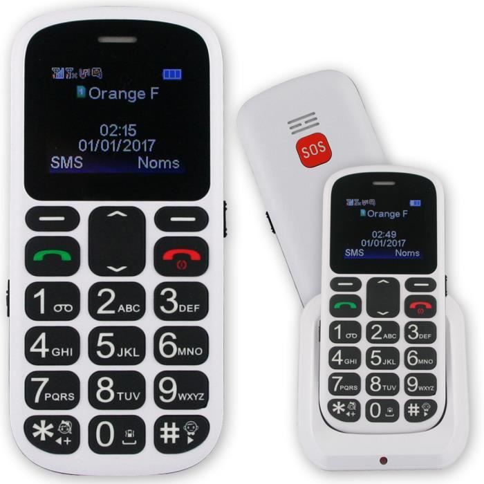 téléphones portables pour seniors